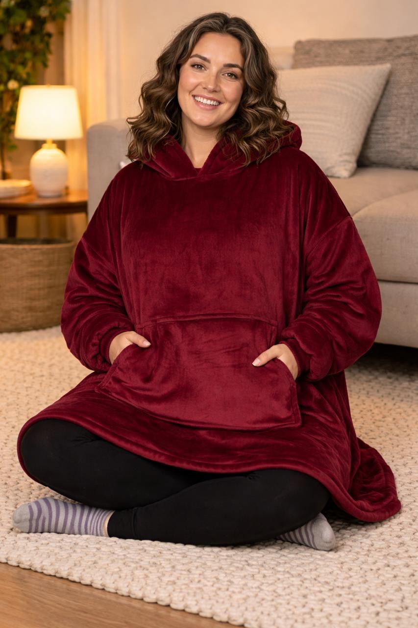 Winterhugs Wine Wearable Blanket