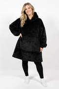 Winterhugs Black Wearable Blanket
